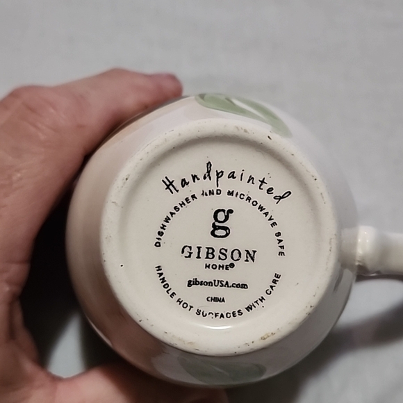 Gibson Handpainted Ceramic Mug - Picture 4 of 4